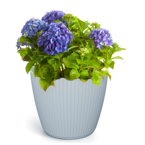 Doniczka Lamia 18 cm jasny szary DLAM180 – osłonka Prosperplast