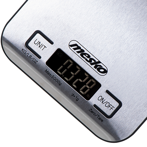 Waga kuchenna MS3169 5kg z funkcją tarowania i wyświetlaczem LCD