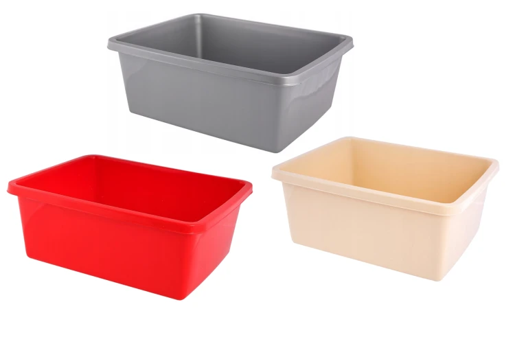 Miska prostokątna mała WEST 9l Miska plastikowa prostokątna