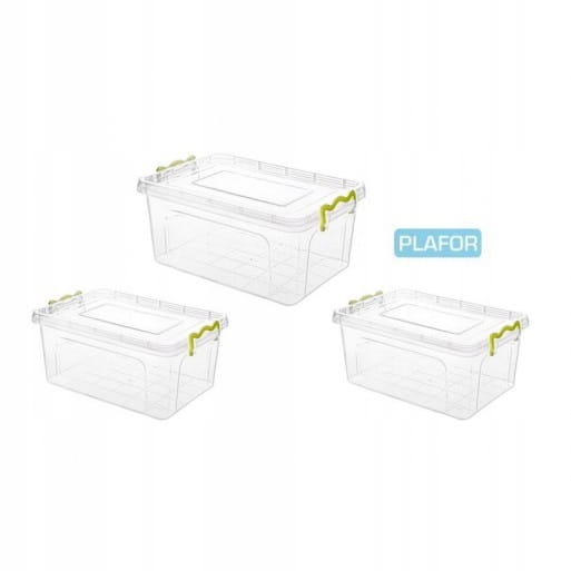 POJEMNIK NA ŻYWNOŚC FIRMY PLAFOR STRONG BOX 35 L