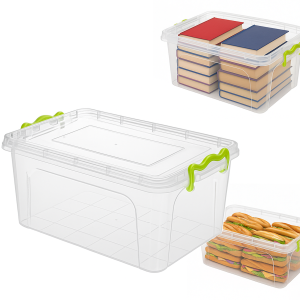 Pojemnik na Żywność PLAFOR STRONG BOX 9,2 L – Przezroczysty, Ekologiczny, Odporny na Temperatury