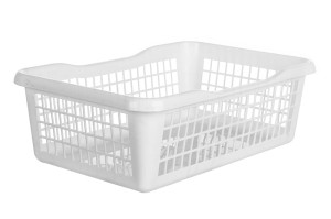 Praktyczny biały koszyk do szafki kuchni duży KOSZYK K-3 (1)