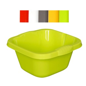 Miska Kwadratowa 4,7l – Funkcjonalna i Kolorowa Miska Plastikowa do Kuchni