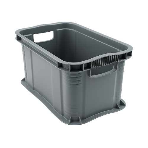 Pojemnik Agilo 6L ROTHO – praktyczne pudełko systemowe, szary