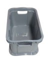 Pojemnik Agilo 6L ROTHO – praktyczne pudełko systemowe, szary