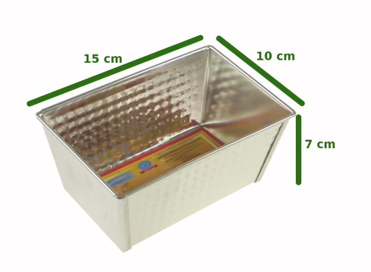 Forma do pieczenia keksów 15×10 cm SPINWAR – forma keksówka