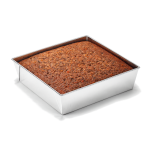 Blacha do pieczenia z wyjmowanym dnem 24x24x6 - Forma ocynkowana do ciasta