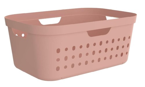 Kosz na bieliznę 39 L JONA – ROTHO w kolorze różowym