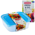 Zestaw 3 pojemników na żywność CLICK 0,25L 0,8L 1,7L szczelne