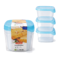 Curver Fresh&Go Zestaw 3x Pojemniki na Żywność – Szczelne Pojemniki