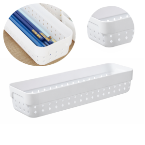 Biały Koszyk na drobiazgi SEOUL M  5022 Organizer
