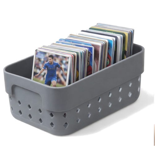 Koszyk plastikowy organizer Seoul S Szary na drobiazgi