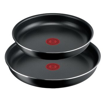 Zestaw patelni Tefal Ingenio Extra 24/28 cm + rączka – nieprzywierające, do piekarnika