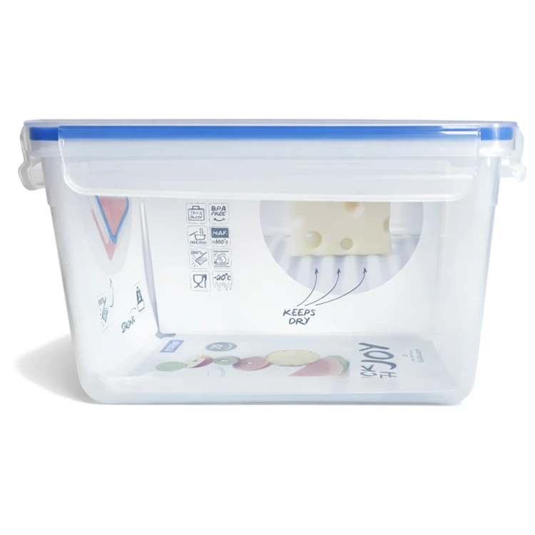 Pojemnik na żywność 3L Rotho Click&Lock szczelny BPA Free