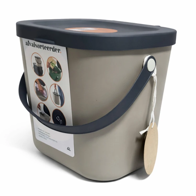 Kosz do segregacji odpadów Albula 6 L – cappuccino