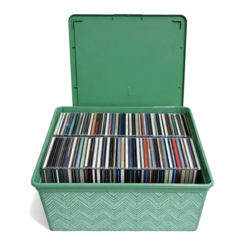 Pojemnik 18L – Eleganckie Przechowywanie z Pokrywą! Idealny na Dom, Biuro, Warsztat