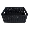 Czarny Koszyk Organizer 13L Loft Pojemnik do Przechowywania