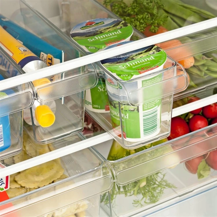 Organizer do lodówki Rotho Loft 5 l transparentny: Idealny sposób na porząd
