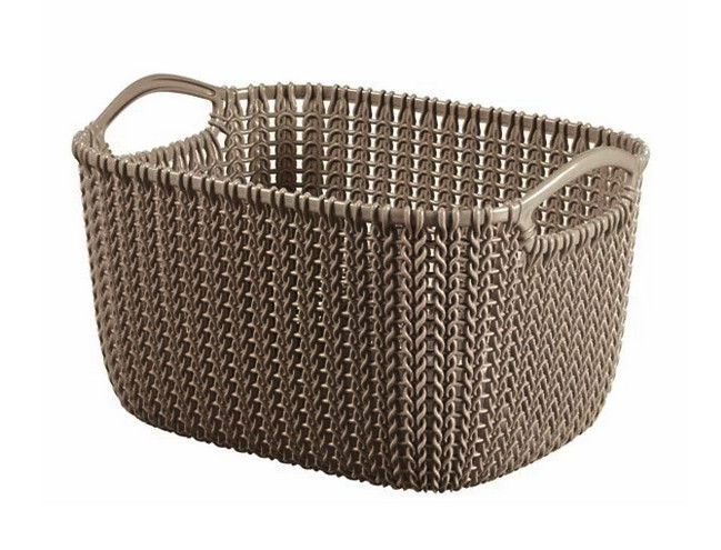 Curver Knit 8L Koszyk Organizer Pojemnik Łazienka Garderoba Regał