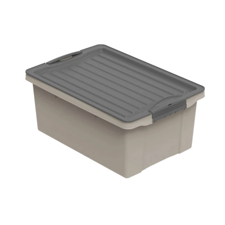 Pojemnik Rotho COMPACT 13L A4 z pokrywą | trwały, sztaplowany