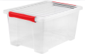 Duży pojemnik 44L Rotho Evo z pokrywą organizer box na zabawki ubrania mocny