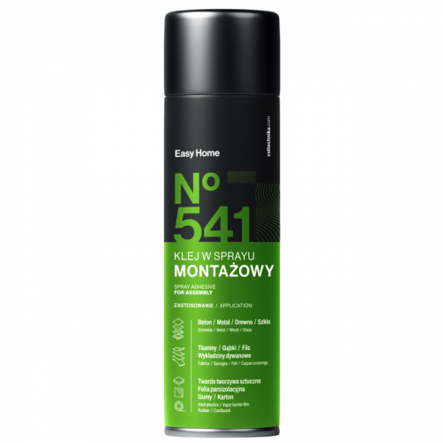 Klej montażowy Easy Home 541 w sprayu 500 ml