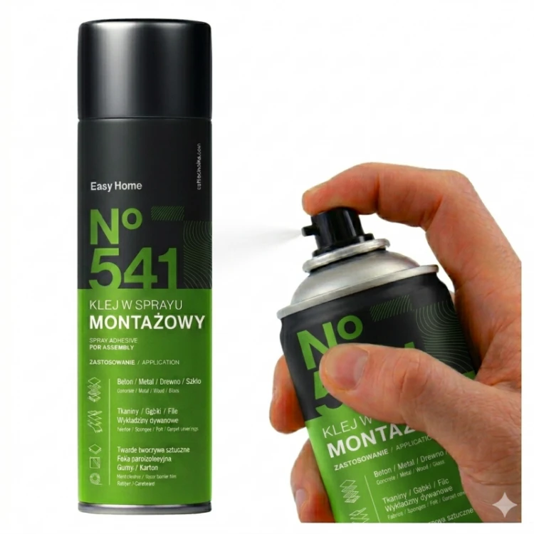 Klej montażowy Easy Home 541 w sprayu 500 ml