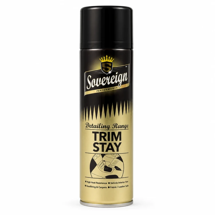 Klej do podsufitki samochodowej Trim Stay spray 130°C tapicerka boczki wygłuszenia