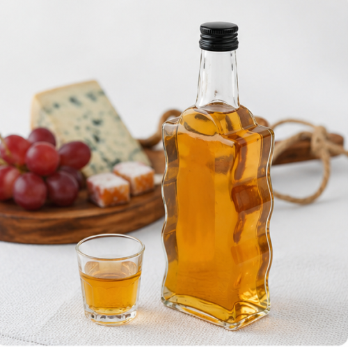 10x Butelka Szklana 500 ml  FALA Na Nalewki Soki Syropy