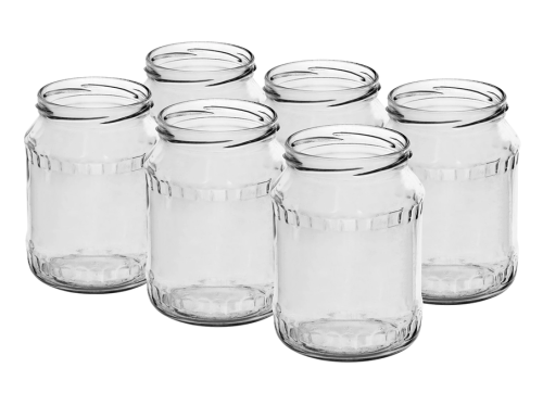 Słoik szklany 720 ml – Słoik TO 720ml fi 82/6 - 10szt.