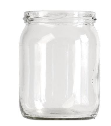 SŁOIKI 540 ml / 0,54 L SZKLANE BARYŁKA TO-540 FI 82/6 a'8 PAKOWANY W ZGRZEWKACH FOLIOWANY