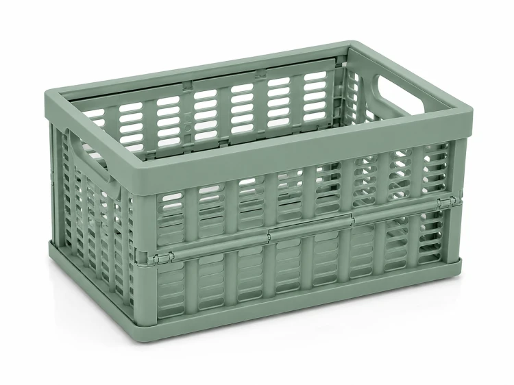 Koszyk składany MINI szałwia 24x17,5x11 cm organizer pojemnik A5
