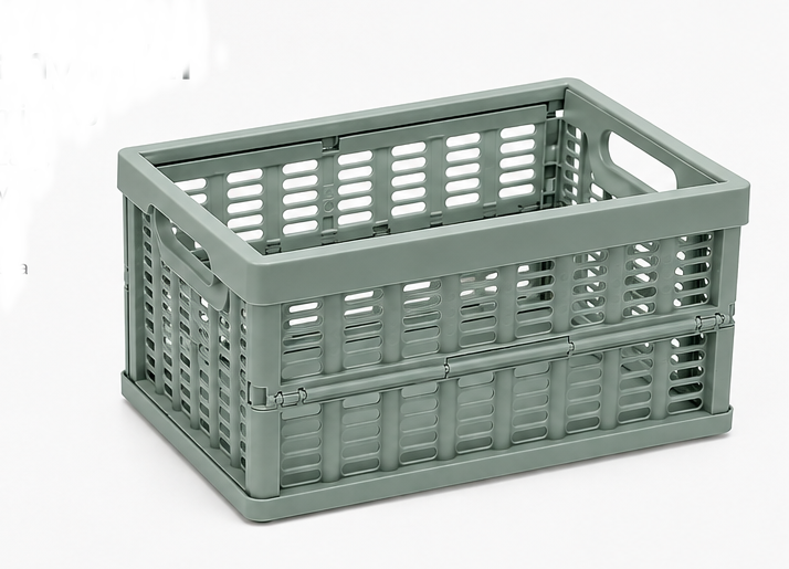 Koszyk składany MINI szałwia 24x17,5x11 cm organizer pojemnik A5