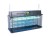 Lampa owadobójcza rażąca GEKO 7298 Professional 850 m² 2×40 W 5000 V IPX4