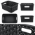 Koszyk Curver czarny plecionka organizer 25x19,5x10 cm