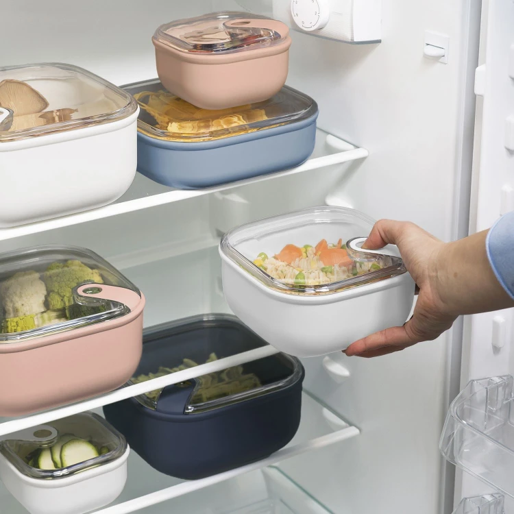 Rotho ELA Lunchbox 0,425L Szczelny Pojemnik na Żywność do Mikrofali