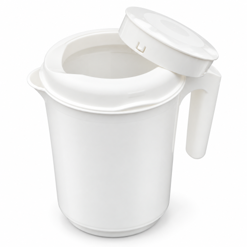 Rotho Fresh Dzbanek Pojemnik do Miksowania z Pokrywką 1,5 l Biały