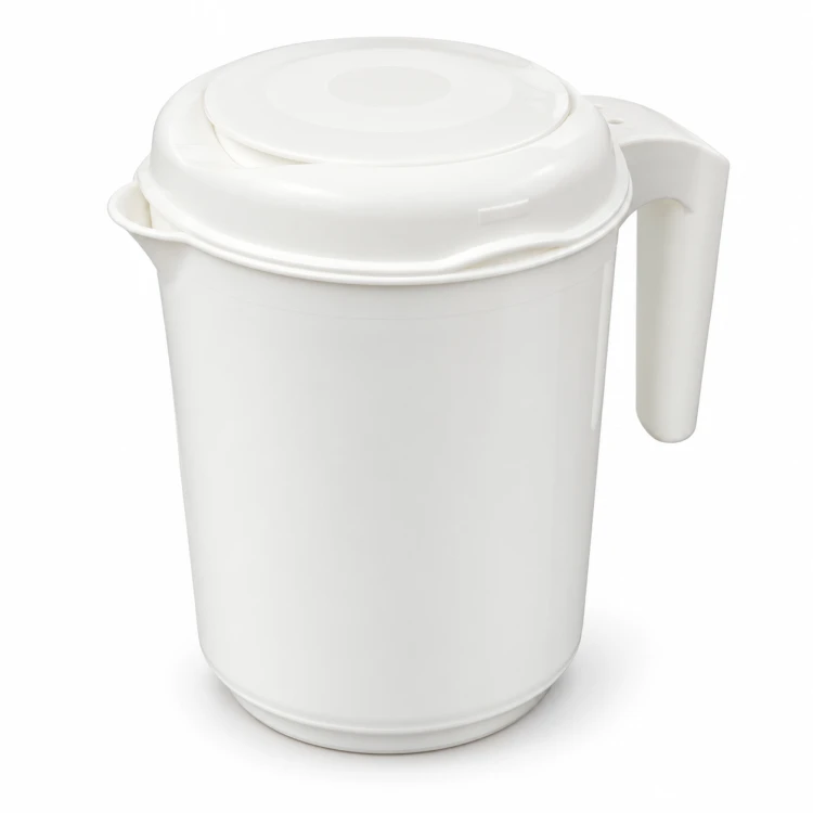Rotho Fresh Dzbanek Pojemnik do Miksowania z Pokrywką 1,5 l Biały