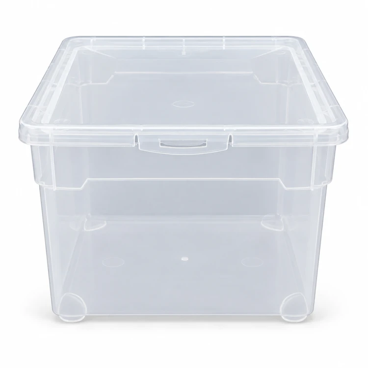 Rotho CLEAR Pudełko Pojemnik z Pokrywką Transparentny 5 l