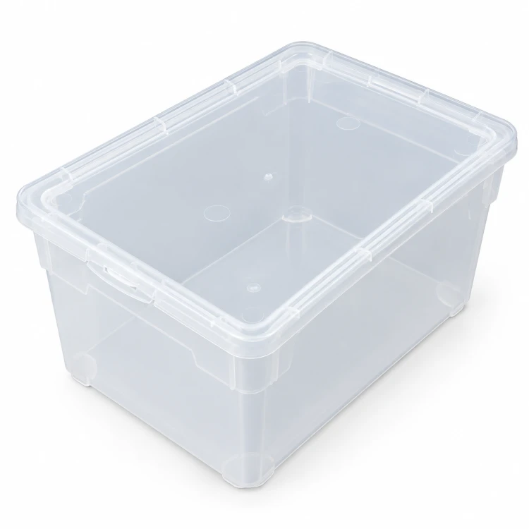 Rotho CLEAR Pudełko Pojemnik z Pokrywką Transparentny 5 l