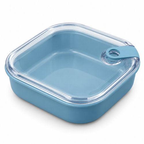 Lunch Box ROTHO ELA 1L Szczelny Pojemnik na Żywność Niebieski