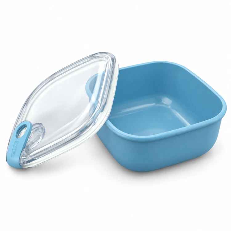 Lunch Box ROTHO ELA 1L Szczelny Pojemnik na Żywność Horizon Blue