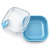 Lunch Box ROTHO ELA 1L Szczelny Pojemnik na Żywność Horizon Blue