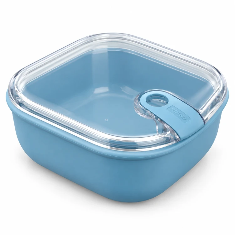 Lunch Box ROTHO ELA 1L Szczelny Pojemnik na Żywność Horizon Blue