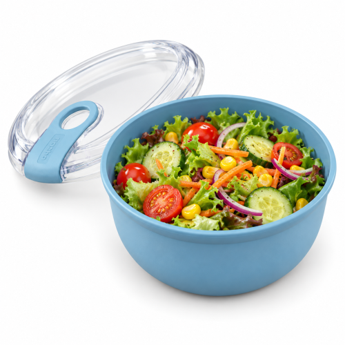 Lunch Box ROTHO ELA 0,75L Szczelny Pojemnik na Żywność Niebieski