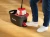 Vileda Turbo Easy Spin & Dry mop obrotowy z wiadrem pedałem i szczotką