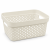 CURVER INFINITY POJEMNIK KOSZYK AŻUROWY ORGANIZER 4,5L KREMOWY RECYCLING
