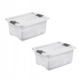 Zestaw 2 pojemników keeeper Organizer "cornelia" - 12l