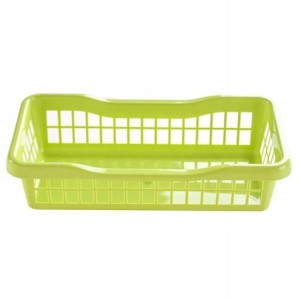 ZIELONY KOSZYCZEK organizer NA KREDKI drobiazgi 20x10 K-1