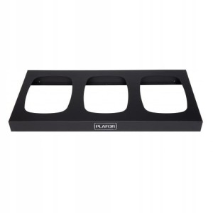 3x45 METALOWA PODSTAWKA STOJAK na kosze do segregacji 